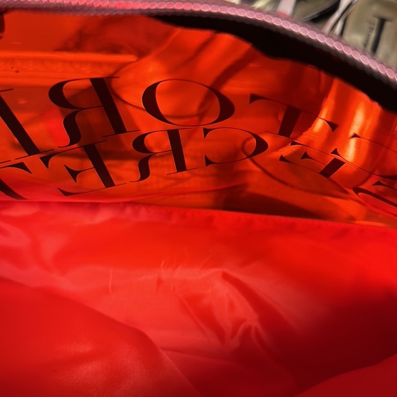 Victoria's Secret Beauty Bag Red "Intense" See Through Cosmetic Makeup C… - Picture 4 of 7